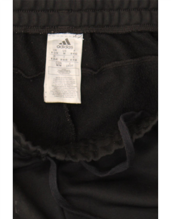 Adidas Damen Trainingshose Jogger UK 12/14 Medium Schwarz Polyester