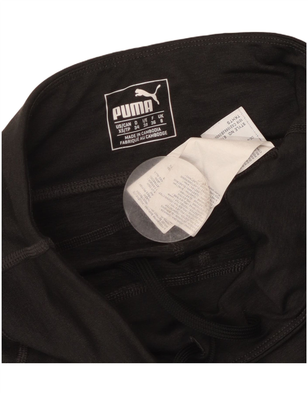 Puma Damen Capri-Leggings UK 8 Small Grau Polyester