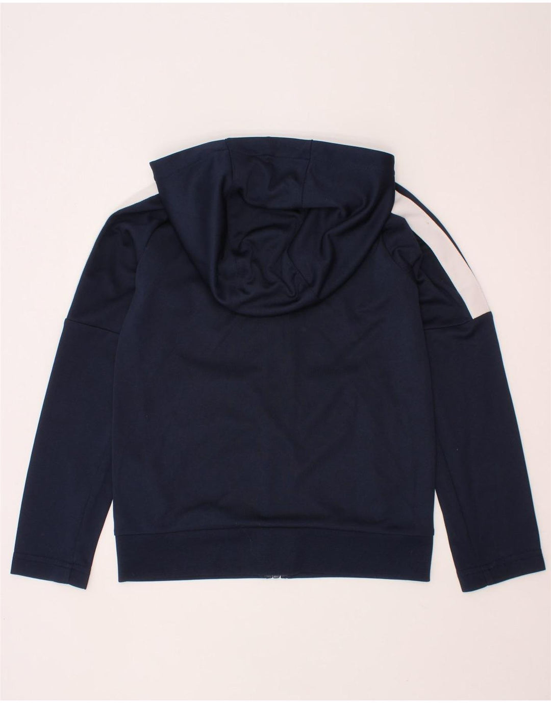 NIKE Kapuzenpullover mit Reißverschluss für Jungen, 6–7 Jahre, groß, Marineblau, Farbblock