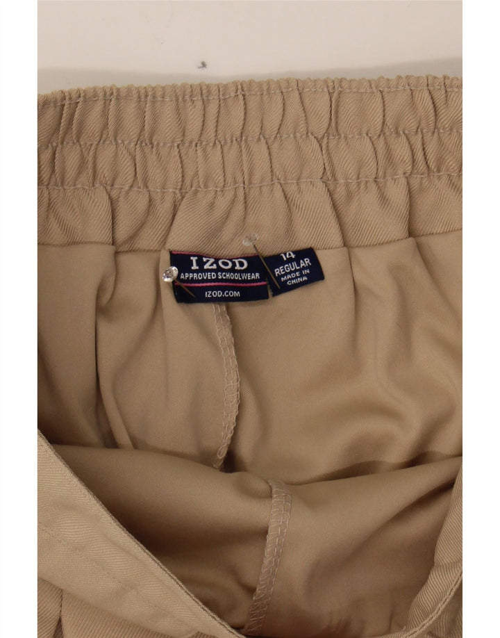 IZOD Girls Skort 13-14 Years Beige Polyester Vintage Izod and Second-Hand Izod from Messina Hembry 