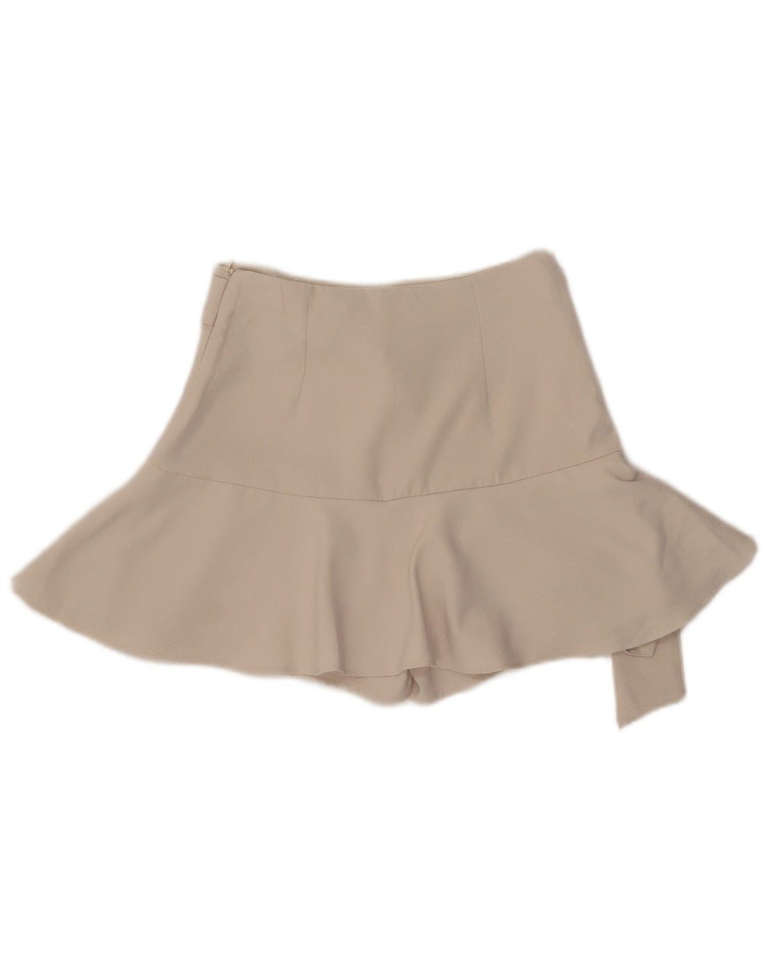 Zara Damen Skort UK 4 XS Beige Polyester