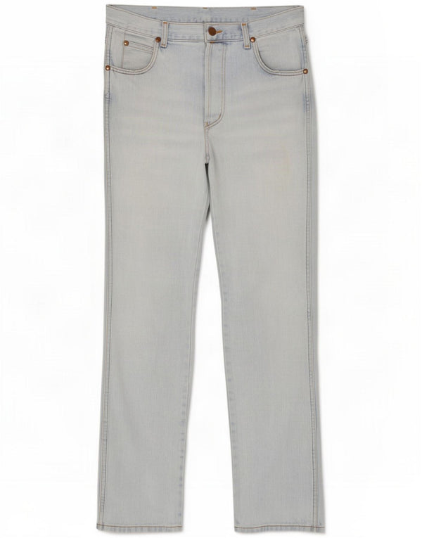 Wrangler Mens Straight Jeans W31 L34 Blue Cotton