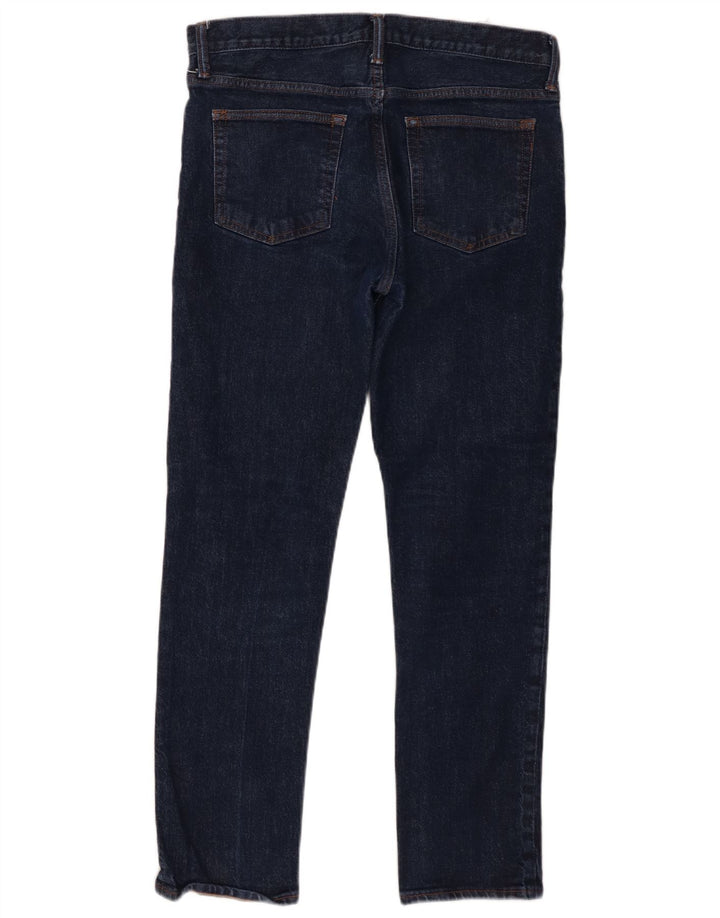 Gap Herren Slim Jeans W31 L30 Marineblaue Baumwolle