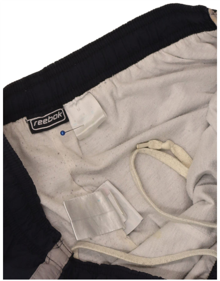 Reebok Herren Cargo-Trainingshose, mittelgroß, Marineblau, Farbblock