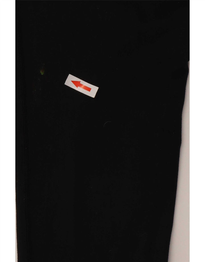 Nike Damen-Laufleggings XS W25 L30 Schwarzes Colourblock-Polyester