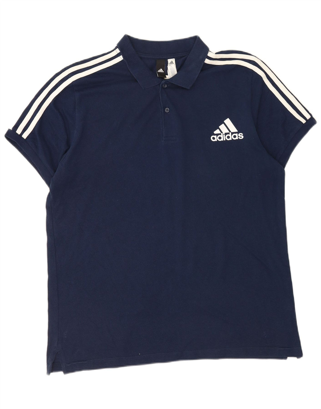 Adidas Herren Poloshirt XL Marineblau