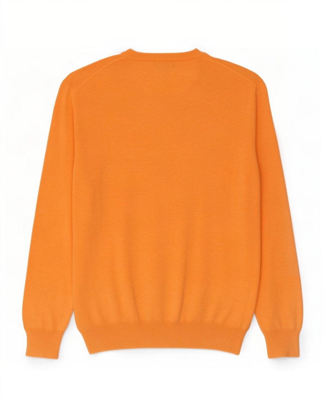 Gant Herren-Pullover mit V-Ausschnitt, groß, Baumwolle, Orange