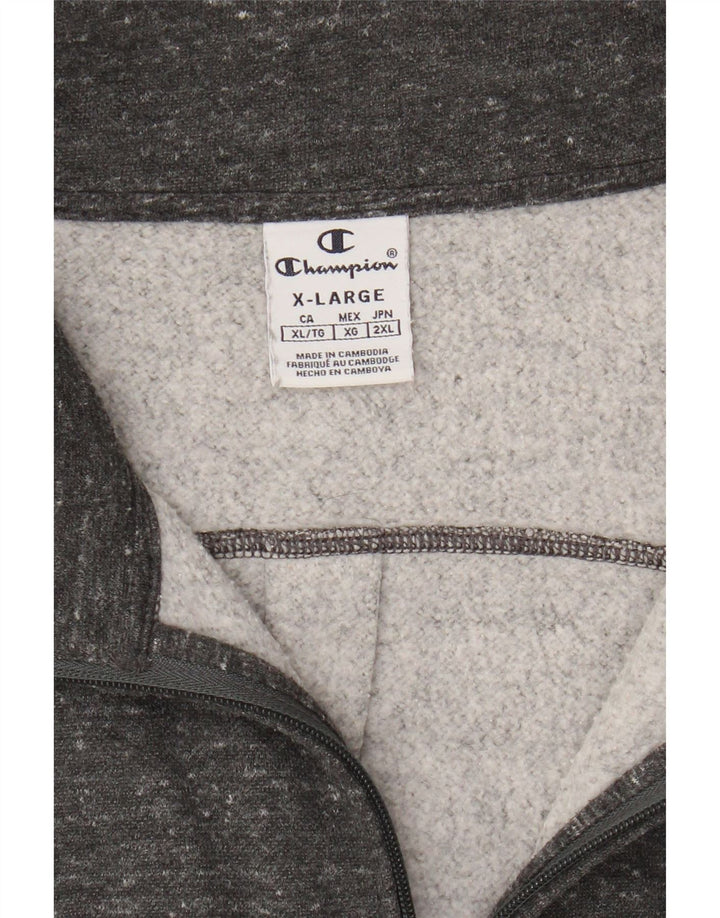 Champion Damen-Trainingsanzug-Oberjacke UK 18 XL Grau meliert