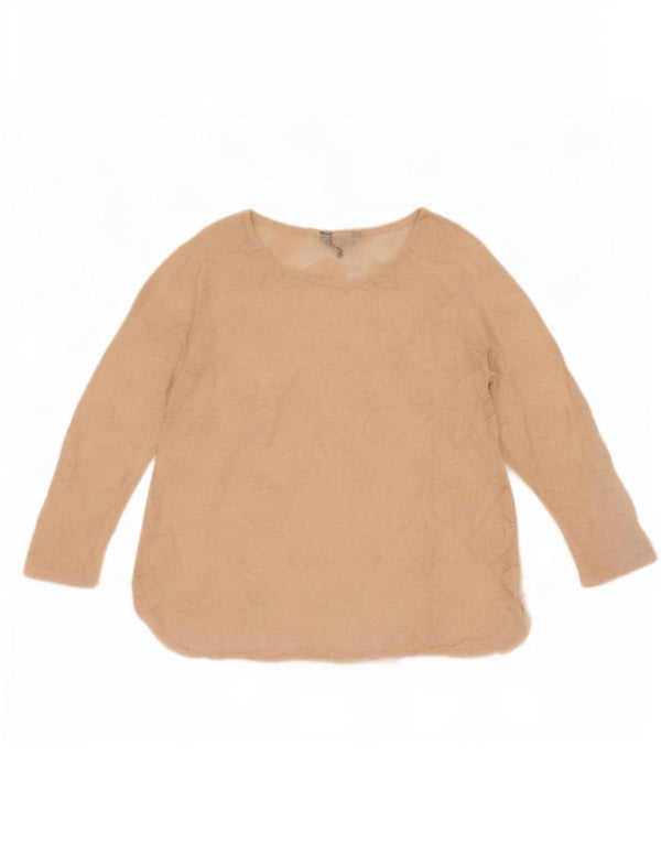 Phase Eight Damen-Top mit 3/4-Ärmeln, UK-Größe 10, Größe S, Beige