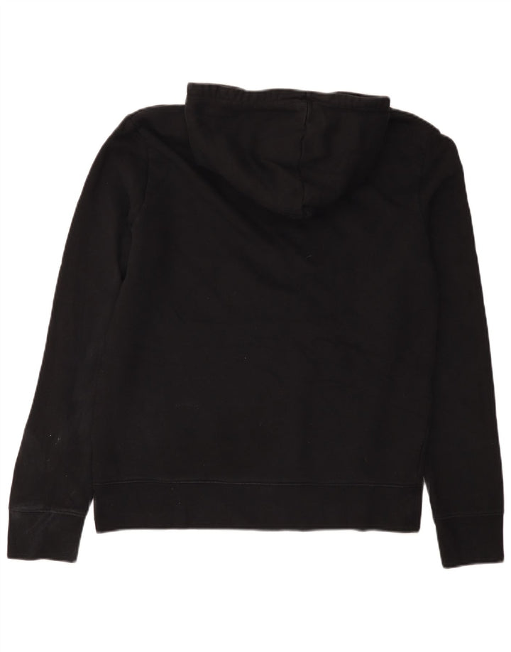 Marks & Spencer Herren-Kapuzenpullover aus mittelschwarzer Baumwolle