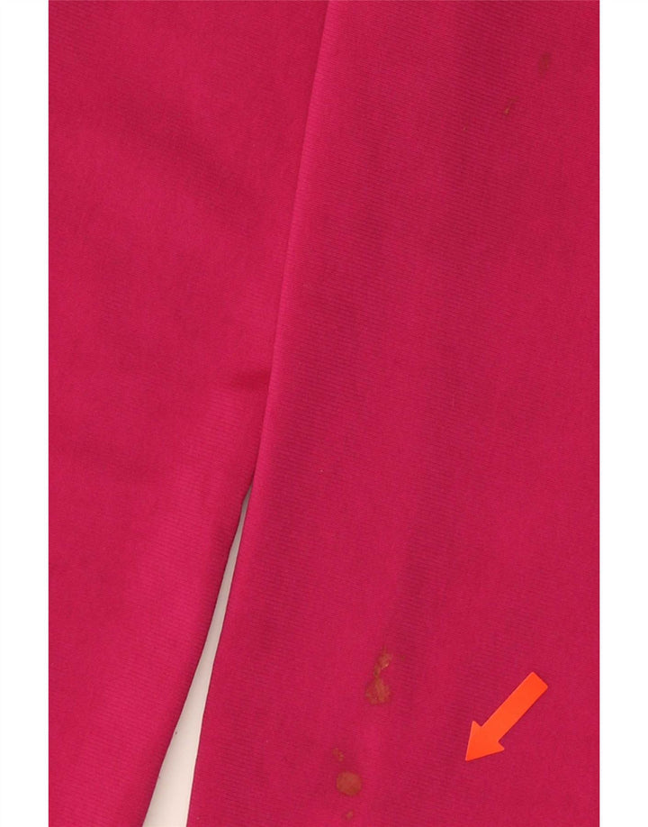 Adidas Damen Trainingshose Jogger EU 40 Mittelrosa Polyester