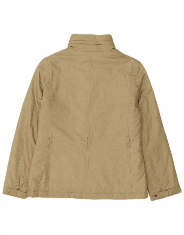 Massimo Dutti Damen Utility-Jacke mit Kapuze, UK 16, Größe L, Grün