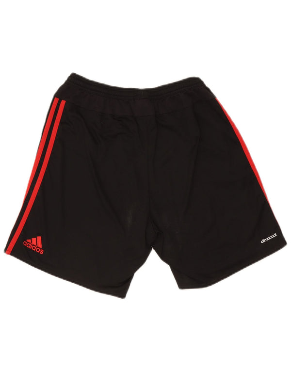 Adidas Mens Manchester United Sport Shorts Medium Black Polyester
