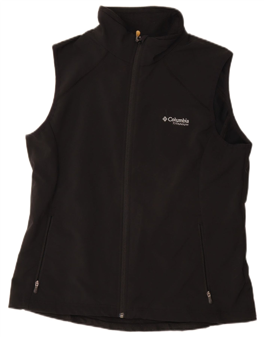 COLUMBIA Womens Interchange Tracksuit Top Jacket UK 16 Large Black