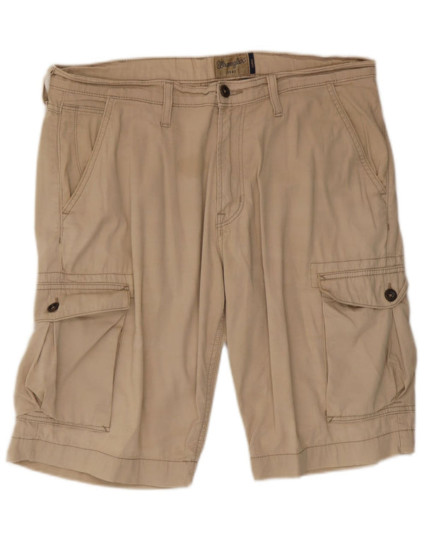 Wrangler Herren Cargoshorts W36 Large Beige Baumwolle
