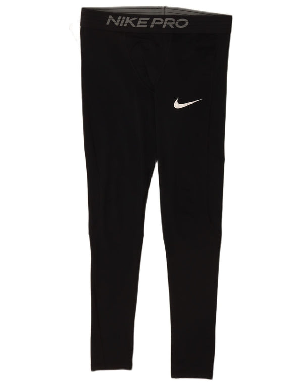 Nike Herren-Leggings mit enger Passform und Grafik, Größe L, Schwarz
