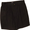 DOCKERS Womens Khakis Pegged Chino Shorts W36 XL Black Vintage Dockers and Second-Hand Dockers from Messina Hembry 