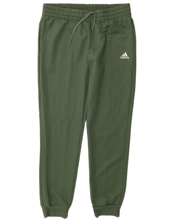 ADIDAS Damen Trainingshose Jogger UK 16/18 Large Khaki Polyester