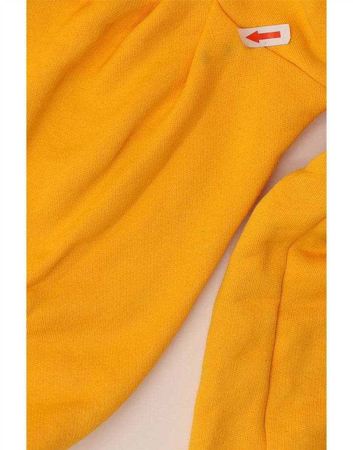 Zara Damen-Sweatshirt mit übergroßen 3/4-Ärmeln, Gr. 10, Gelb