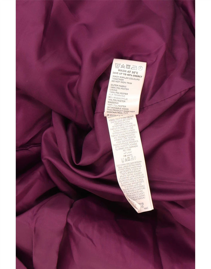 Marks & Spencer Damen Windjacke UK 16 Large Lila Polyester