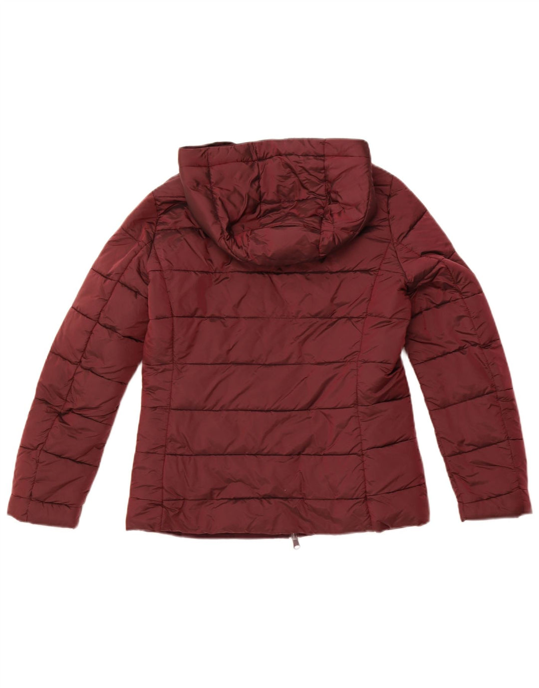 REFRIGUE Damen Kapuzenjacke, wendbar, wattiert, Gr. 10, Burgunderrot