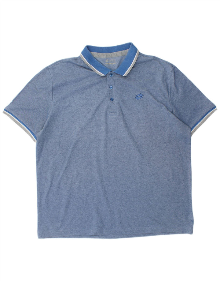 Lotto Herren Life's Poloshirt 2XL Blau