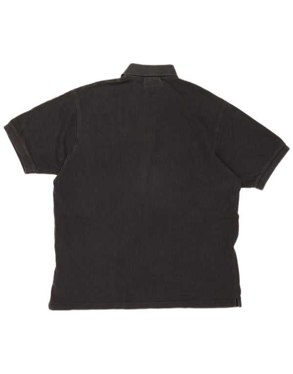 Hugo Boss Herren Poloshirt XL Schwarz Baumwolle
