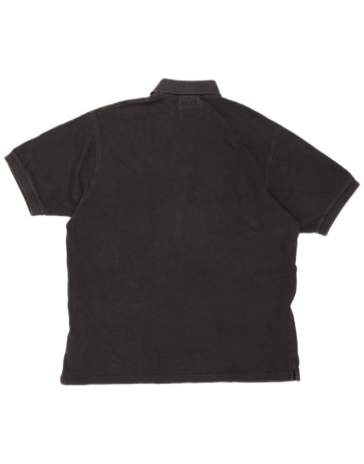Hugo Boss Herren Poloshirt XL Schwarz Baumwolle