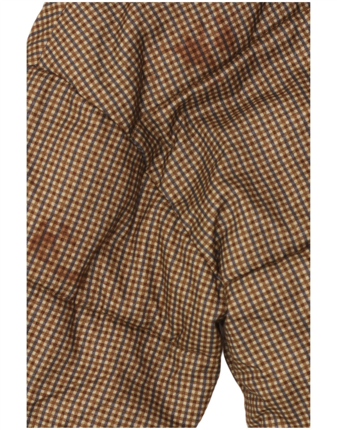 Jack & Jones Herren Wattierte Jacke UK 36 Small Brown Check Polyester