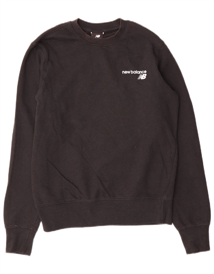 New Balance Herren Sweatshirt Pullover Small Schwarz