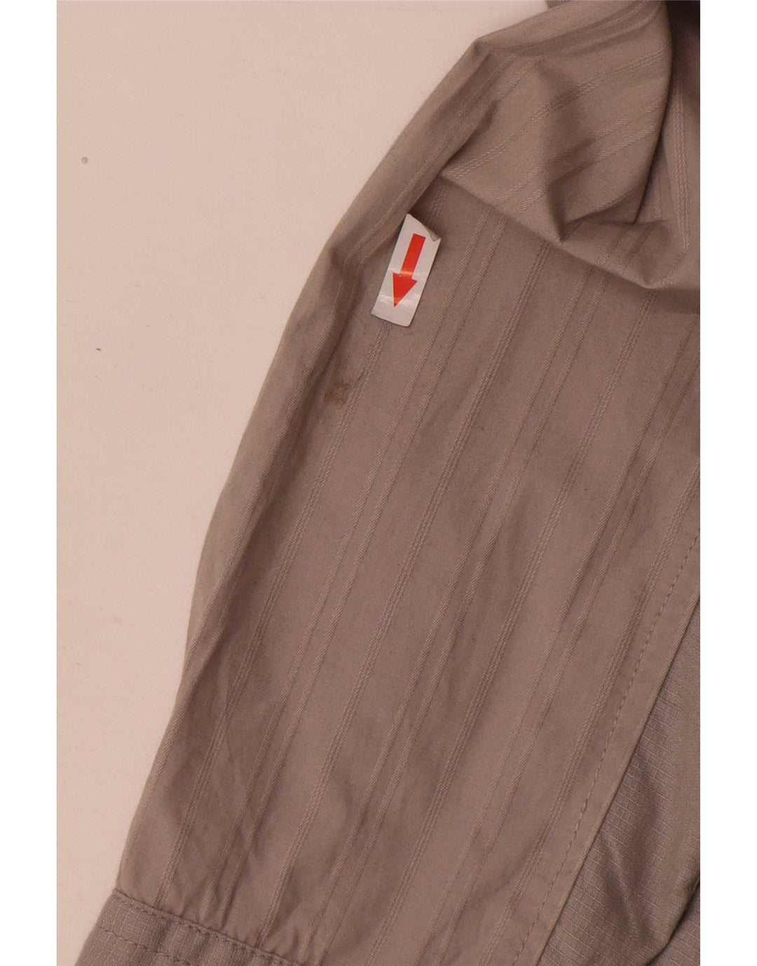 Guess Herren-Militärhemd XL aus grauer Baumwolle