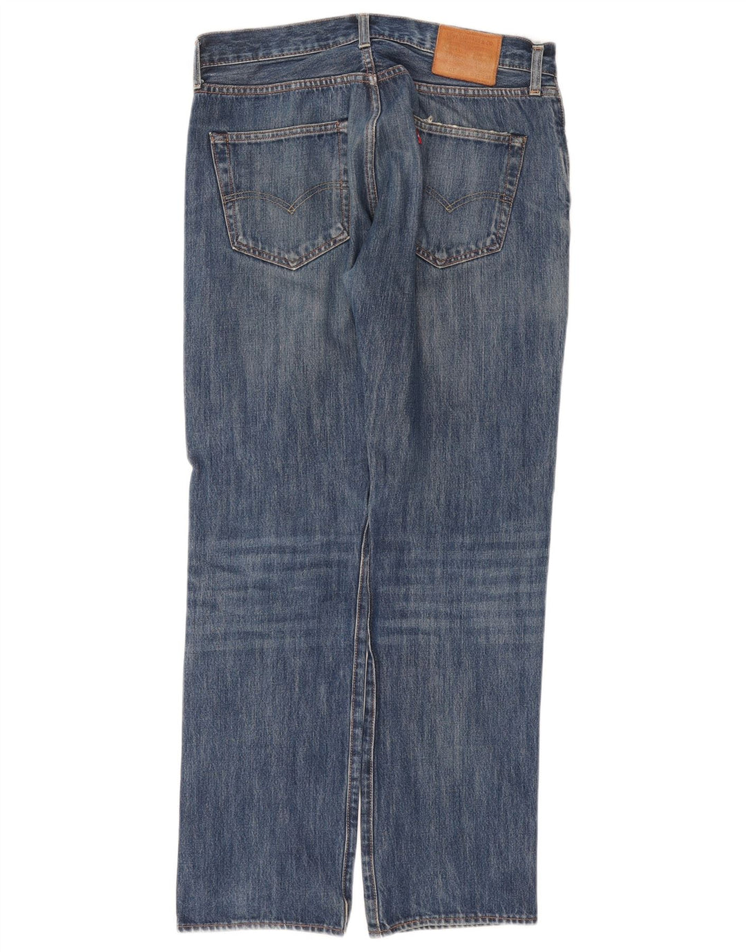 Levi's Herren 501 Straight Jeans W32 L32 Blaue Baumwolle