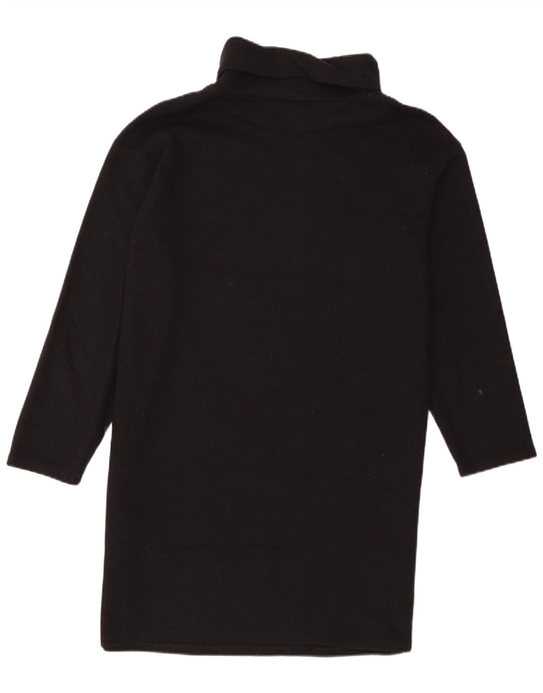 Marks & Spencer Langarm-Pulloverkleid für Damen, UK 14, Größe L, Schwarz, Polyester