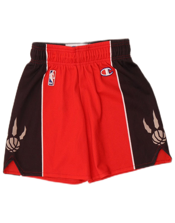 Champion Jungen Raptors Graphic Sport Shorts 7–8 Jahre Small Rot Farbblock
