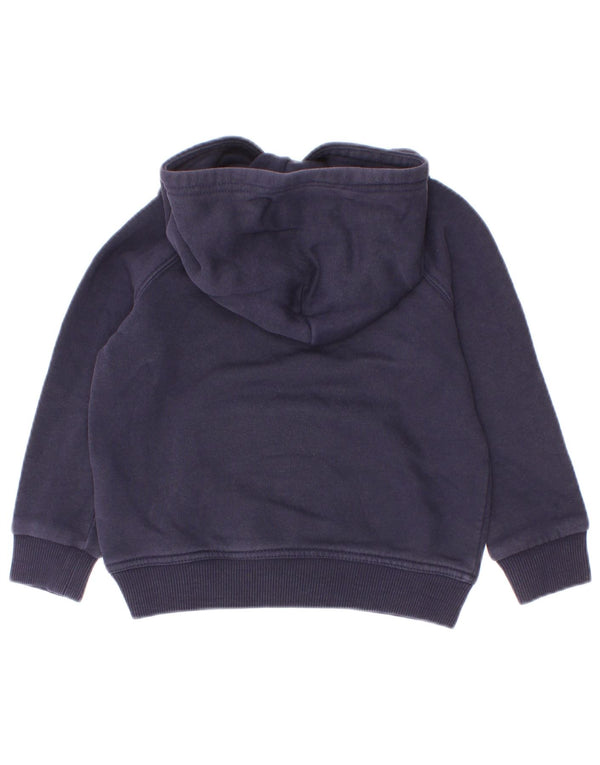 Gant Baby-Jungen-Kapuzenpullover mit Grafik, 18–24 Monate, marineblaue Baumwolle