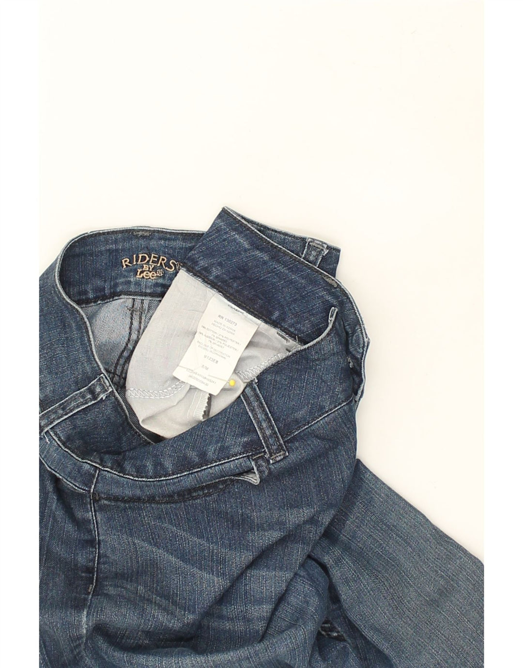 LEE Womens Denim Shorts US 8 Medium W32 Blue Cotton | Vintage Lee | Thrift | Second-Hand Lee | Used Clothing | Messina Hembry 