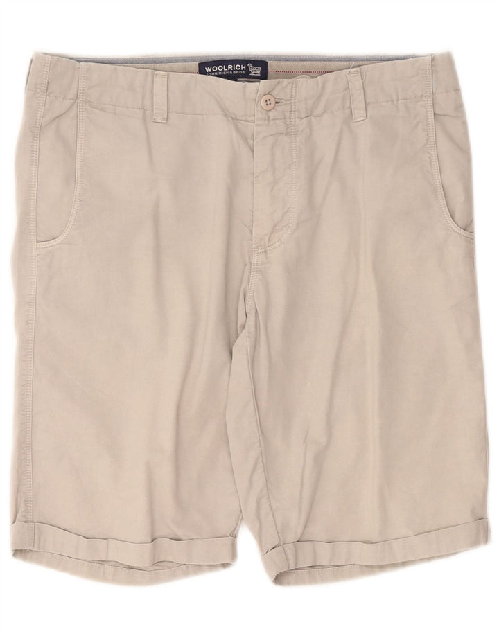 Woolrich Damen Freizeitshorts W31 Grau