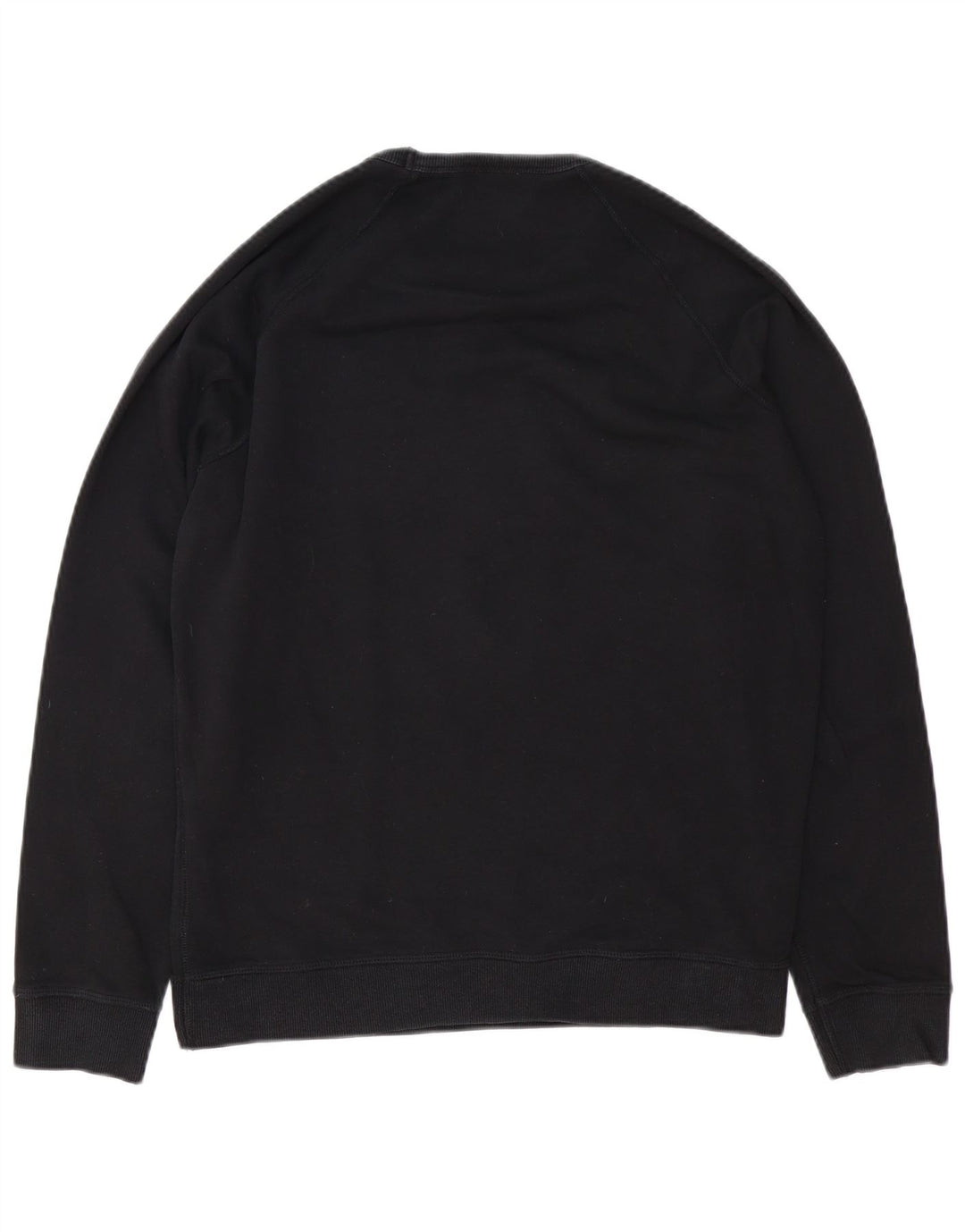 Diesel Herren-Sweatshirt mit Grafik, groß, aus schwarzer Baumwolle