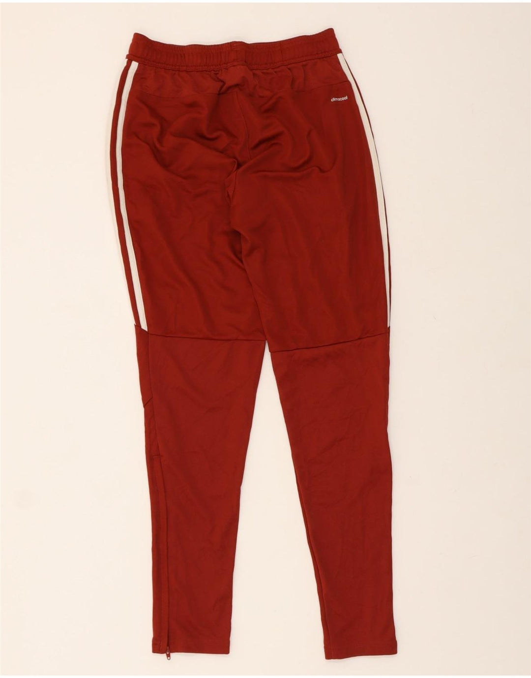 ADIDAS Mens Climacool Tracksuit Trousers Small  Maroon Polyester Vintage Adidas and Second-Hand Adidas from Messina Hembry 