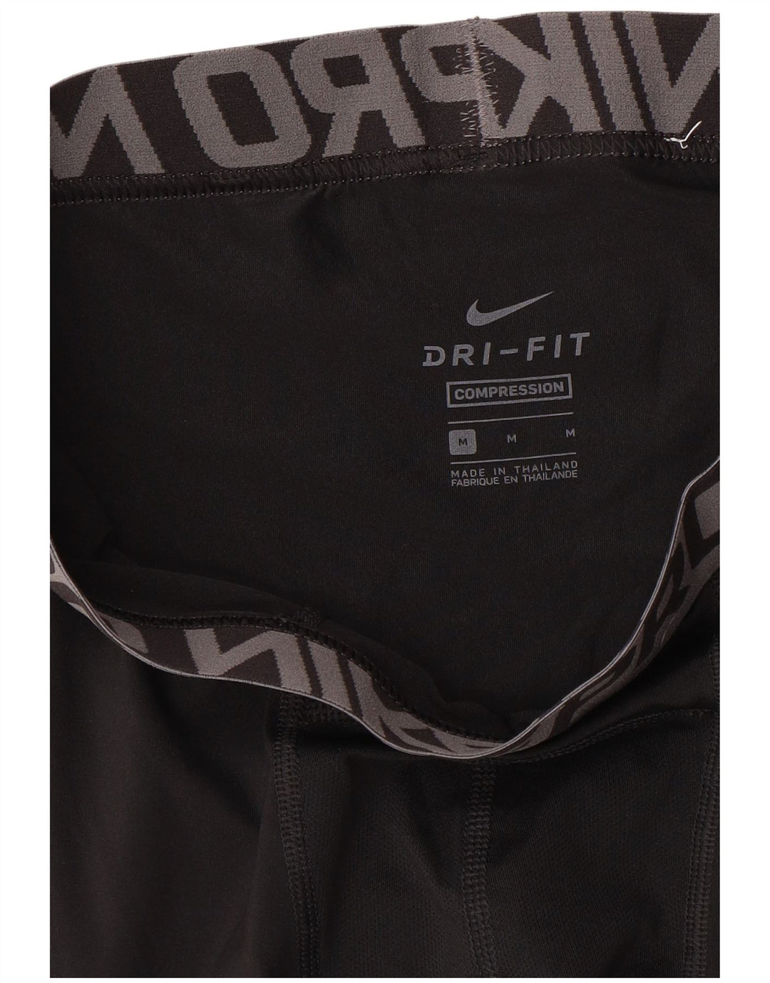 Nike Herren Kompressions-Capri-Leggings mit Grafik, mittelgroß, Schwarz