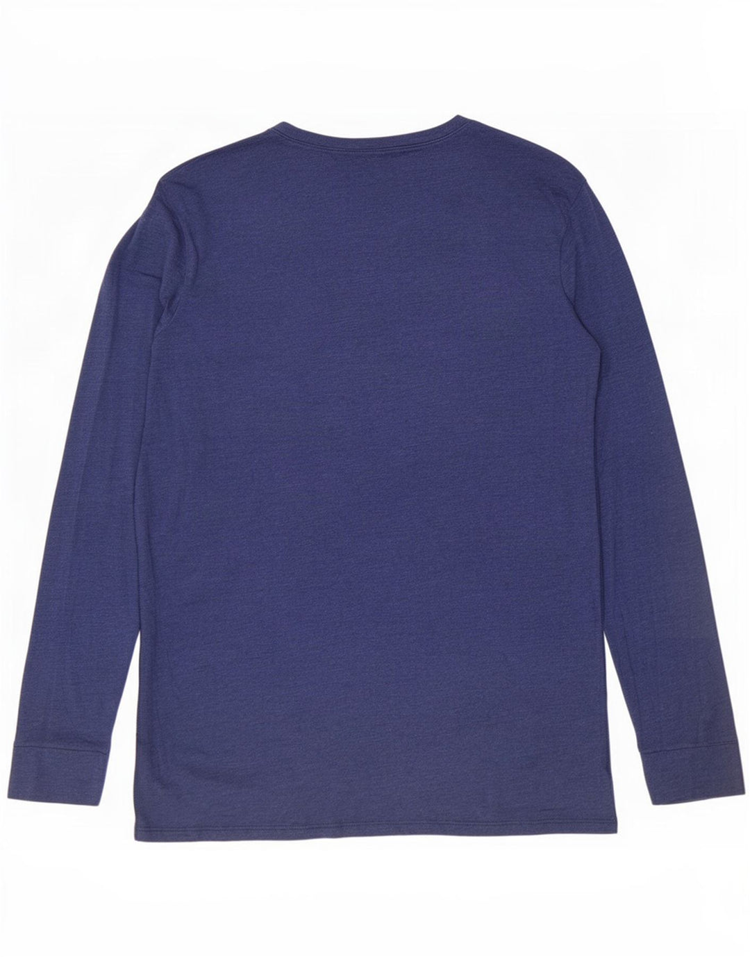Marks & Spencer Herren-Top, langärmelig, groß, Marineblau, Acryl