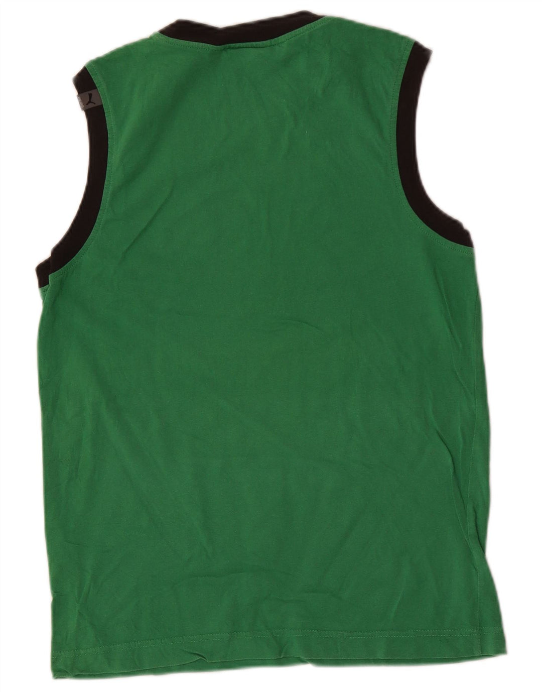 Puma Herren Grafik-Trägershirt, mittelgrün, Farbblock