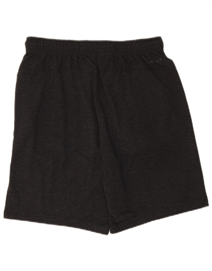 Nike Herren-Sportshorts aus mittelgrau gefleckter Viskose