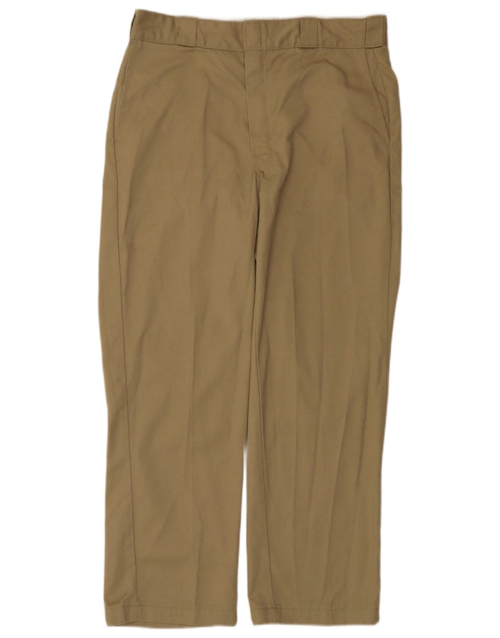 Dickies Gerade Herren-Chinohose W36 L30 Beige Polyester