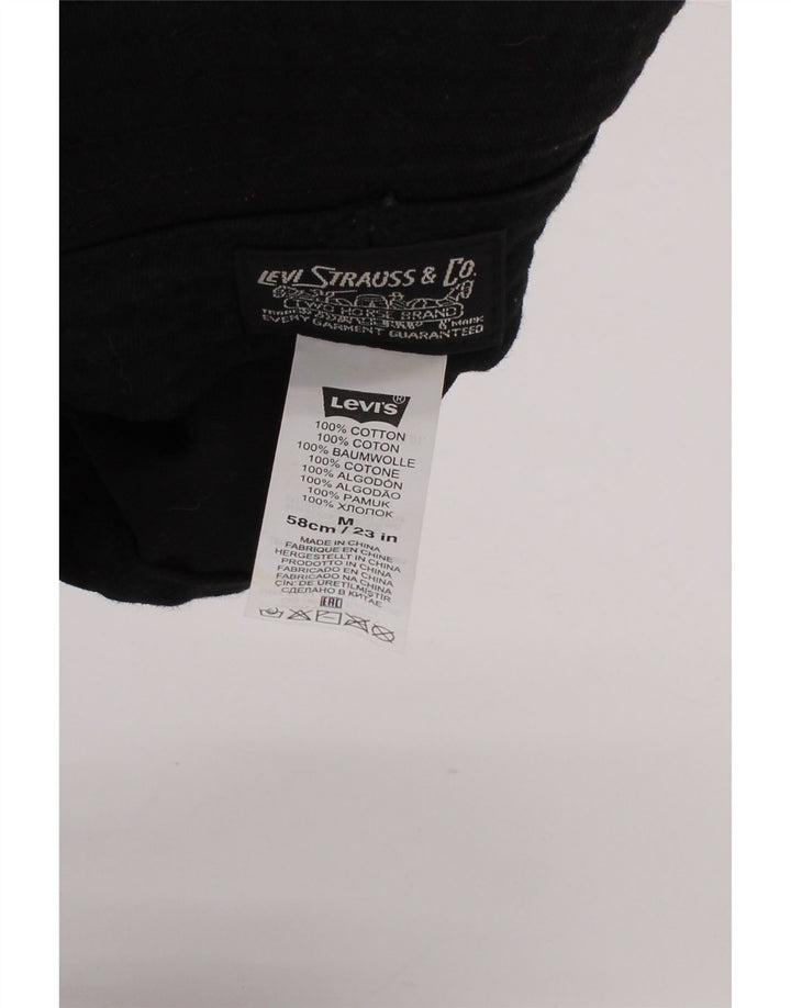 Levi Strauss & Co Herren Fischerhut mit Grafik, mittelschwarz, gestreift, Baumwolle