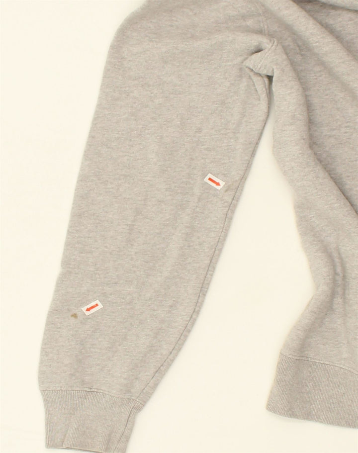 JACK WILLS Mens University Outfitters Graphic Hoodie Jumper Small Grey | Vintage Jack Wills | Thrift | Second-Hand Jack Wills | Used Clothing | Messina Hembry 