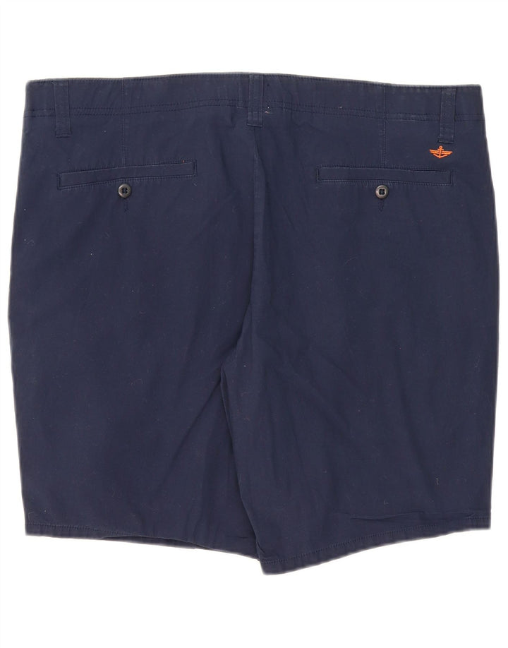 Dockers Herren Chino-Shorts W38 XL Marineblaue Baumwolle