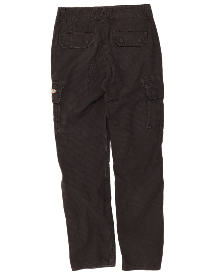 DICKIES Gerade Cargohose für Herren, W28, L29, schwarze Baumwolle