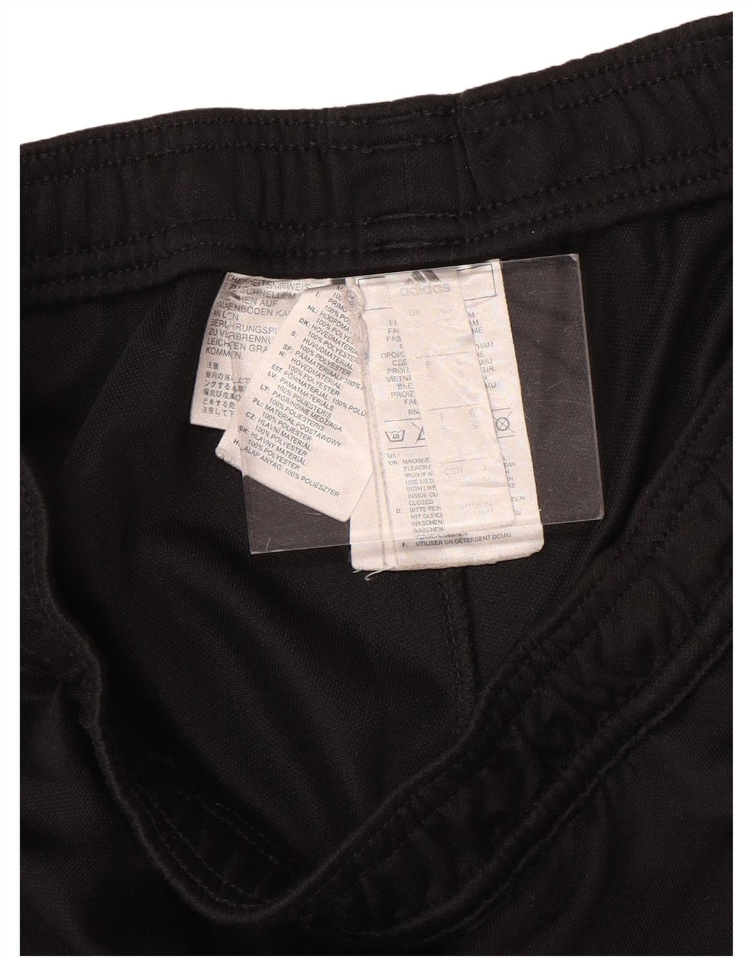 ADIDAS Herren-Trainingshose, Größe S, Schwarz, Polyester