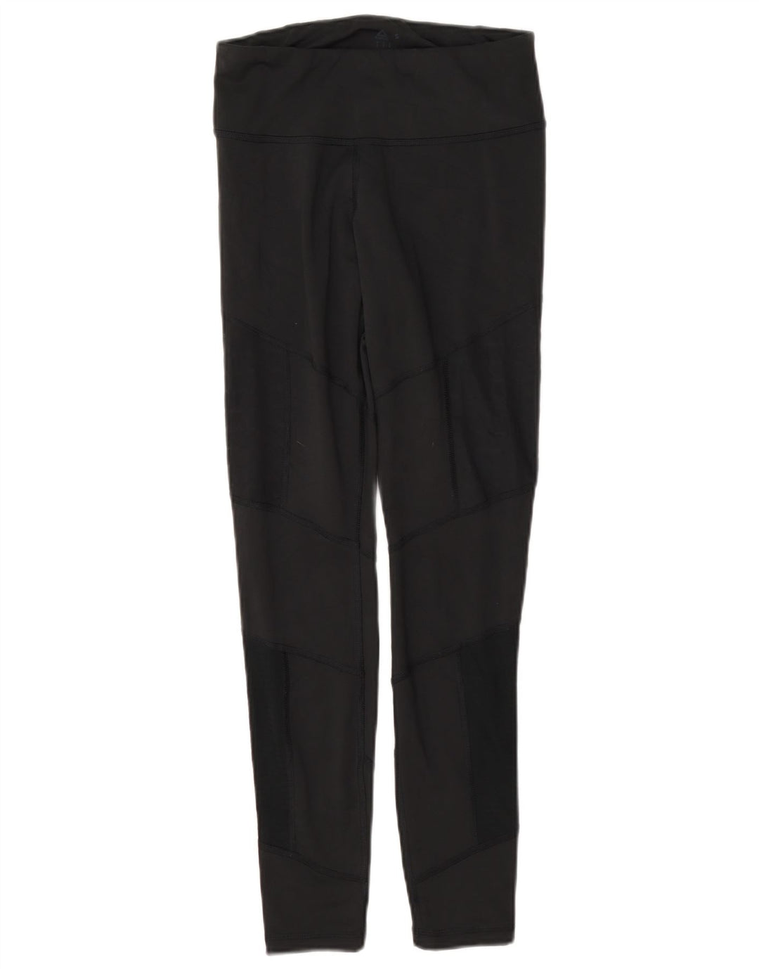 Reebok Damen Leggings UK 8/10 Small Schwarz Polyester